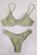 Spring Stories Bikini - Green Daisy