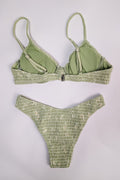 Spring Stories Bikini - Green Daisy