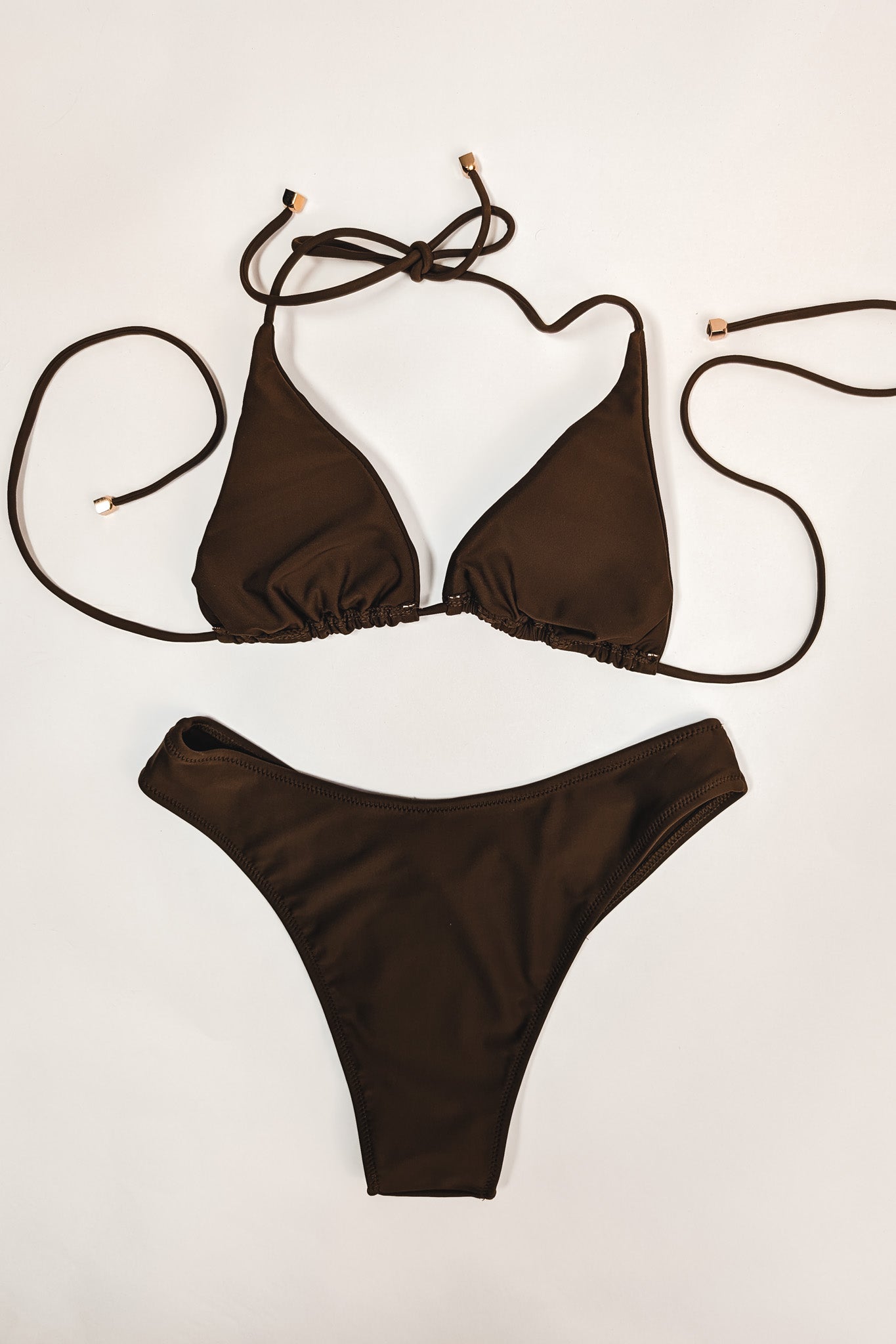 Salt And Smoke Bikini - Brown