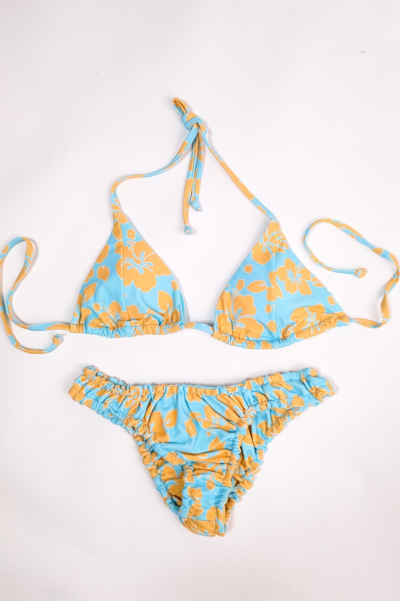 Trusting You Bikini - Orange Hawaiian