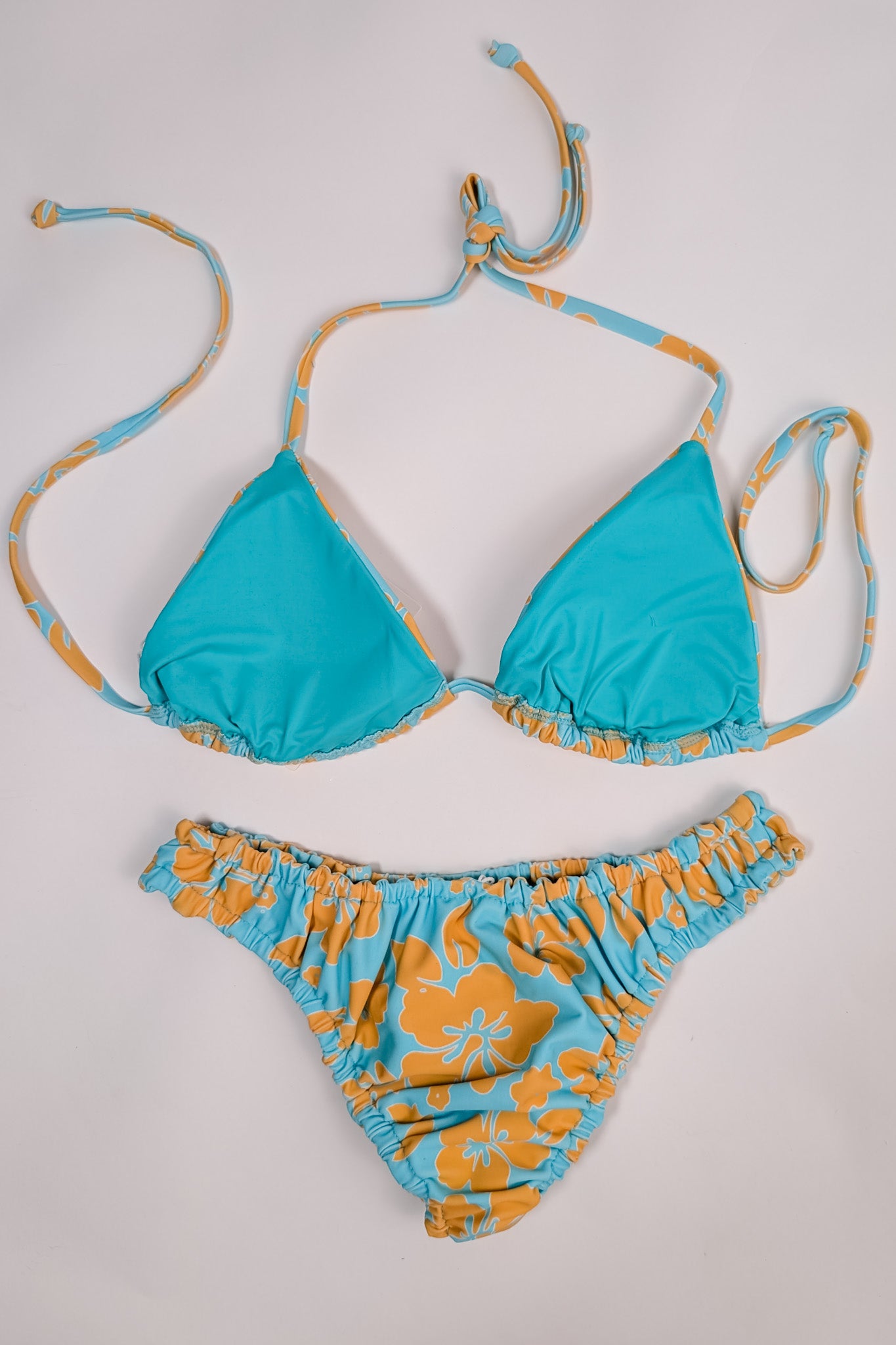 Trusting You Bikini - Orange Hawaiian