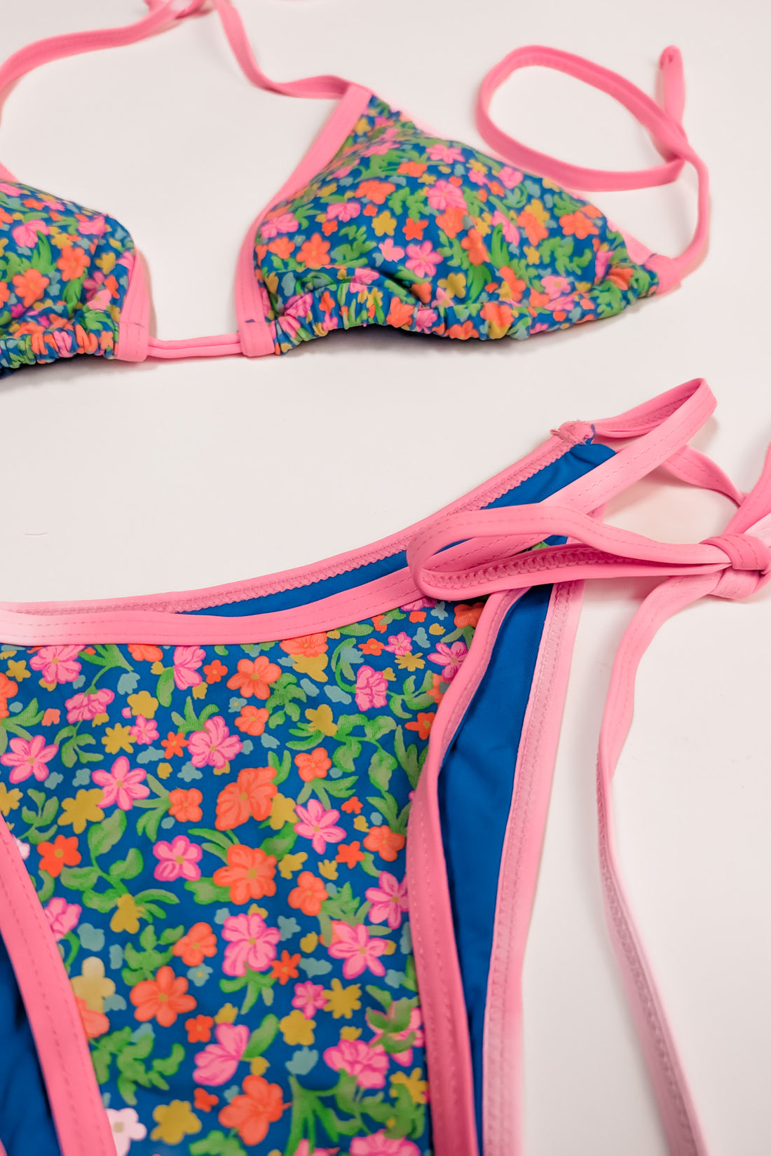 Tidal Surge Bikini - Pink Floral