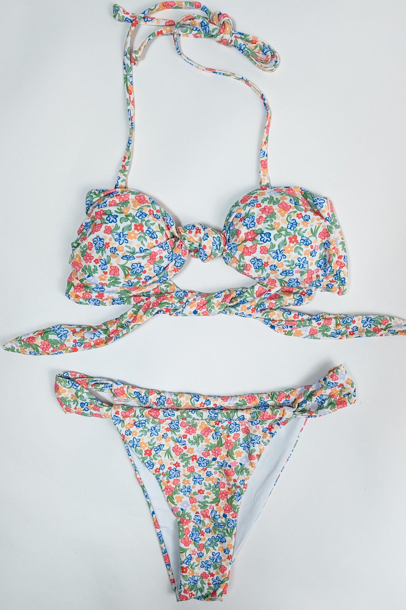 Muted Drift Bikini - Floral Multi