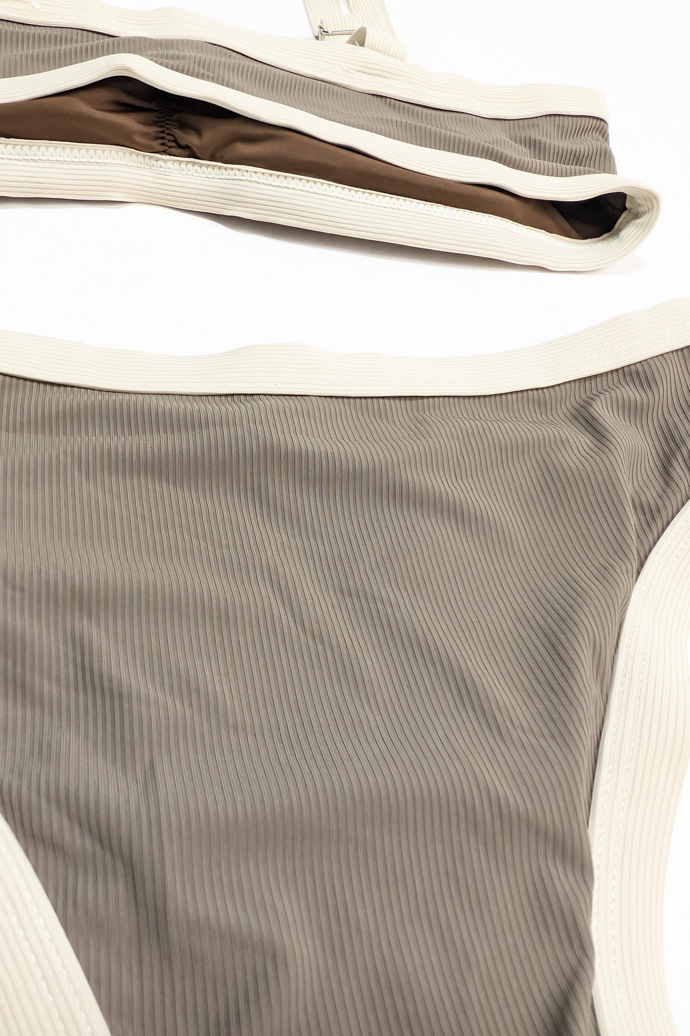 Tidal Kiss Bikini - Beige/Brown