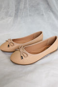 Bonnie Bow Flat - Beige