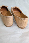 Bonnie Bow Flat - Beige