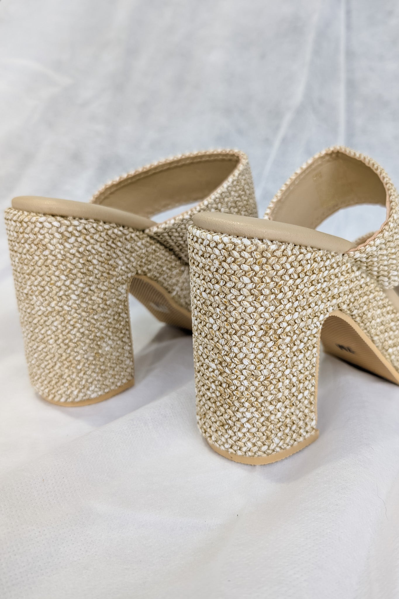 Matisse Gem Platform Heel - Beige