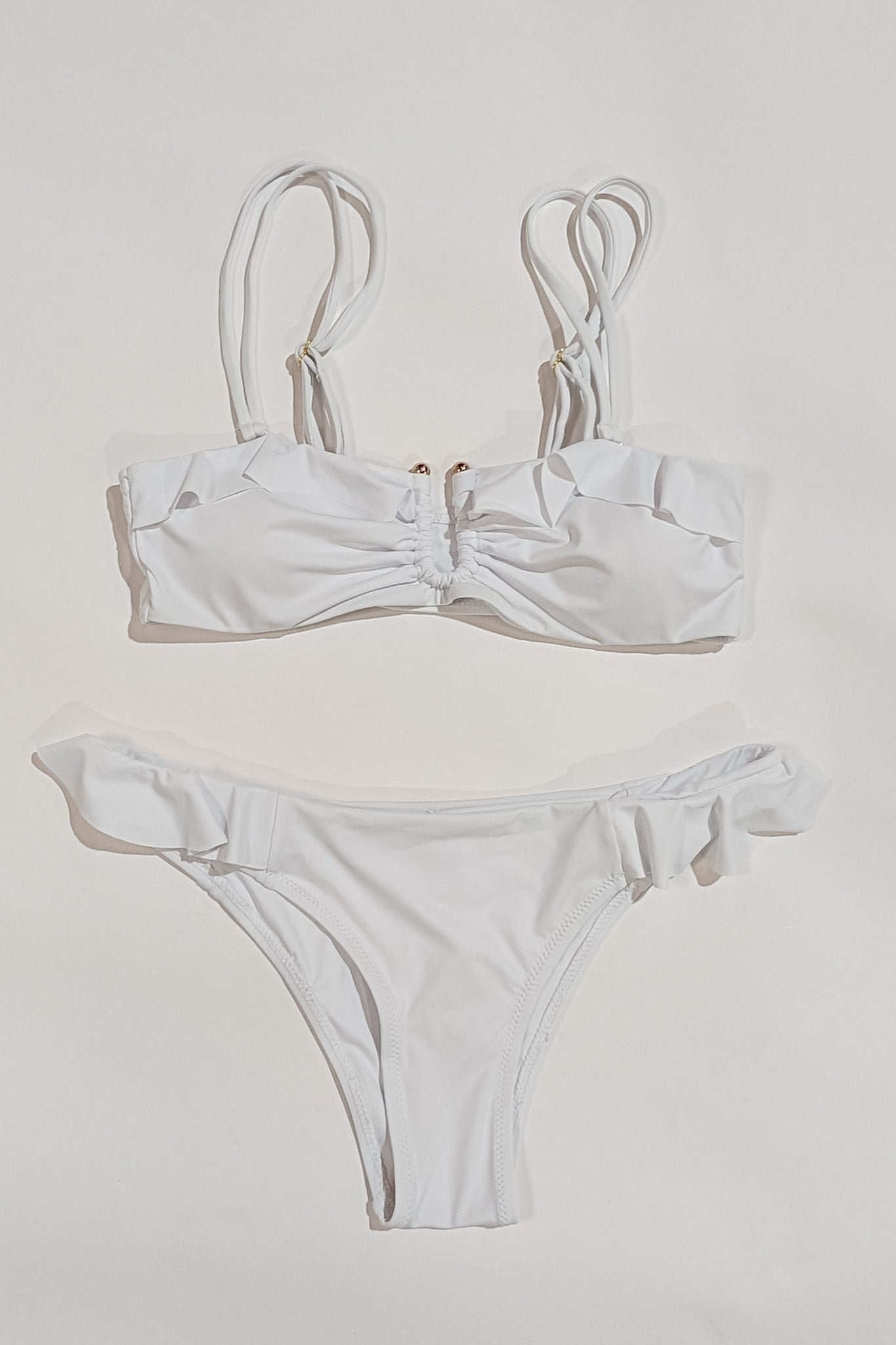 Sleek Sands Bikini - White