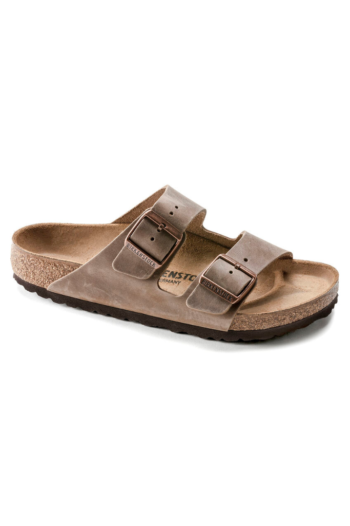 Birkenstock Arizona Oiled Leather- Tobacco Brown