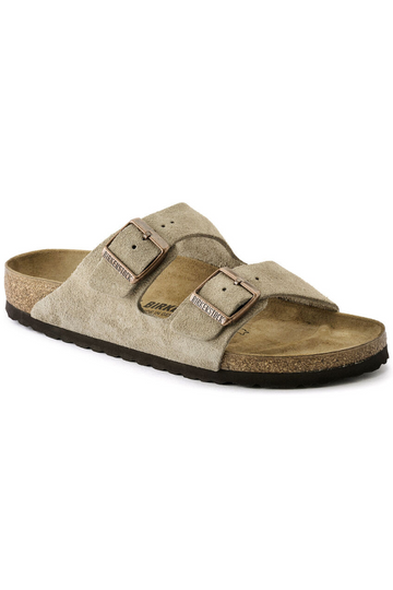 Birkenstock Arizona Suede Leather- Taupe