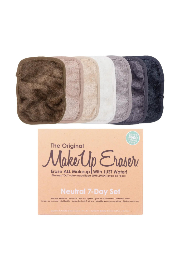 MakeUp Eraser 7-Day Set- Neutral