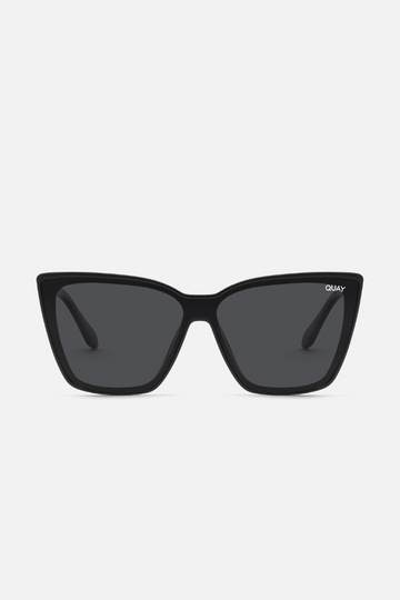 QUAY Confidential Sunglasses- Black