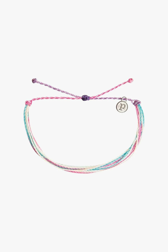 Pura Vida Original Muted Bracelet - Rose Quartz