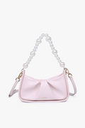 Ibiza Pearl Shoulder Bag- Light Pink