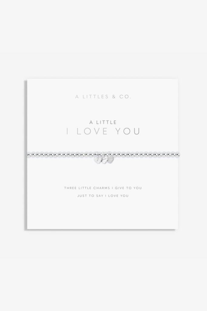 A Little &#039;I Love You&#039; Bracelet- Silver