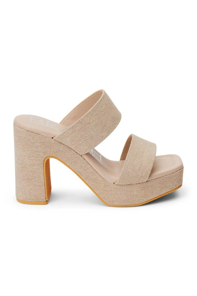 Matisse Gem Platform Heel - Sand