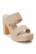 Matisse Gem Platform Heel - Sand