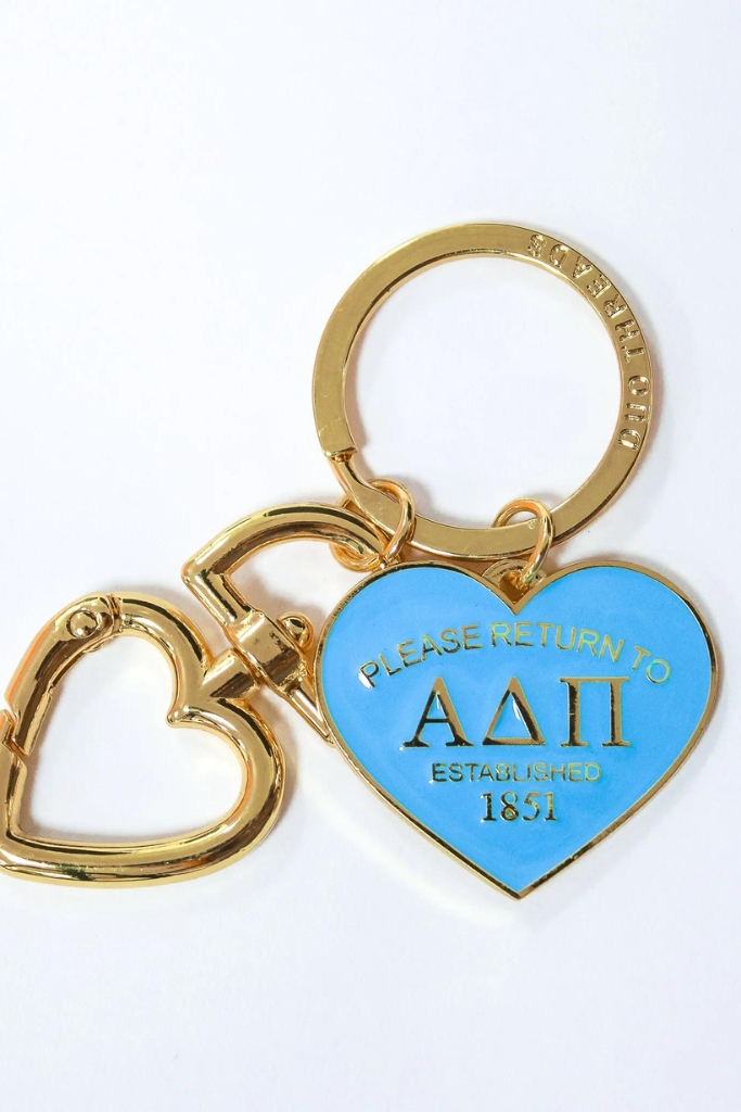 Please Return Sorority Key Ring