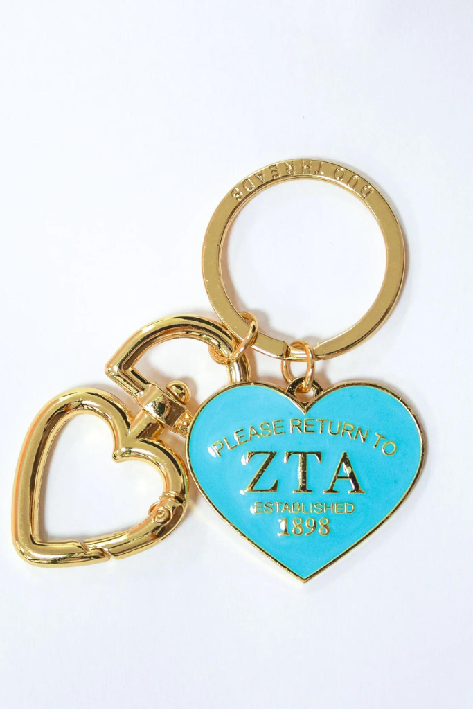 Please Return Sorority Key Ring