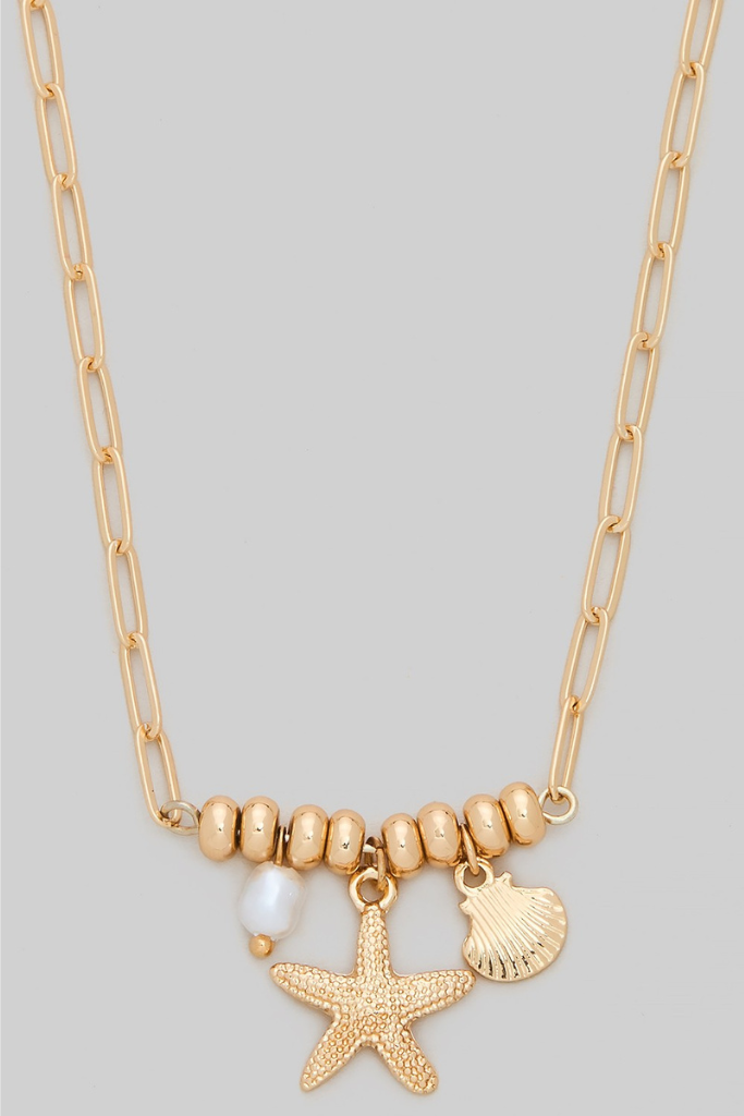 Tried It All Necklace - Gold