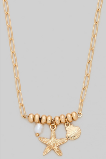 Tried It All Necklace - Gold