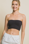 Love Follows Tube Top - Black