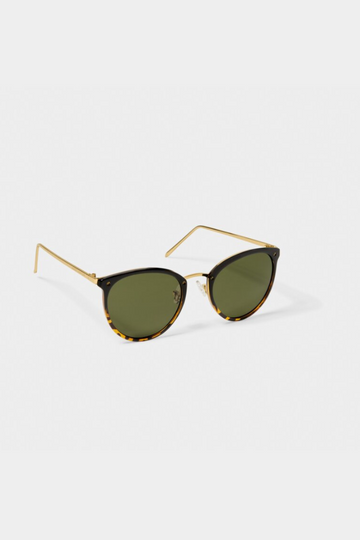 KL Santorini Sunglasses - Gradient Black Tort