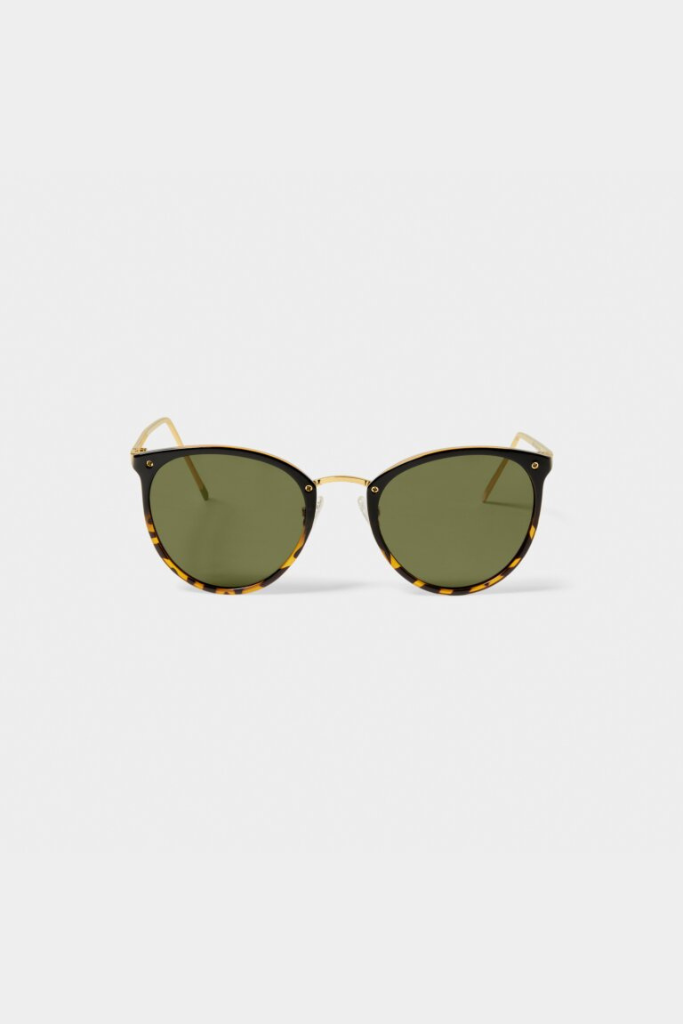 KL Santorini Sunglasses - Gradient Black Tort