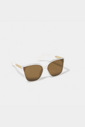 KL Savannah Sunglasses - White Marble