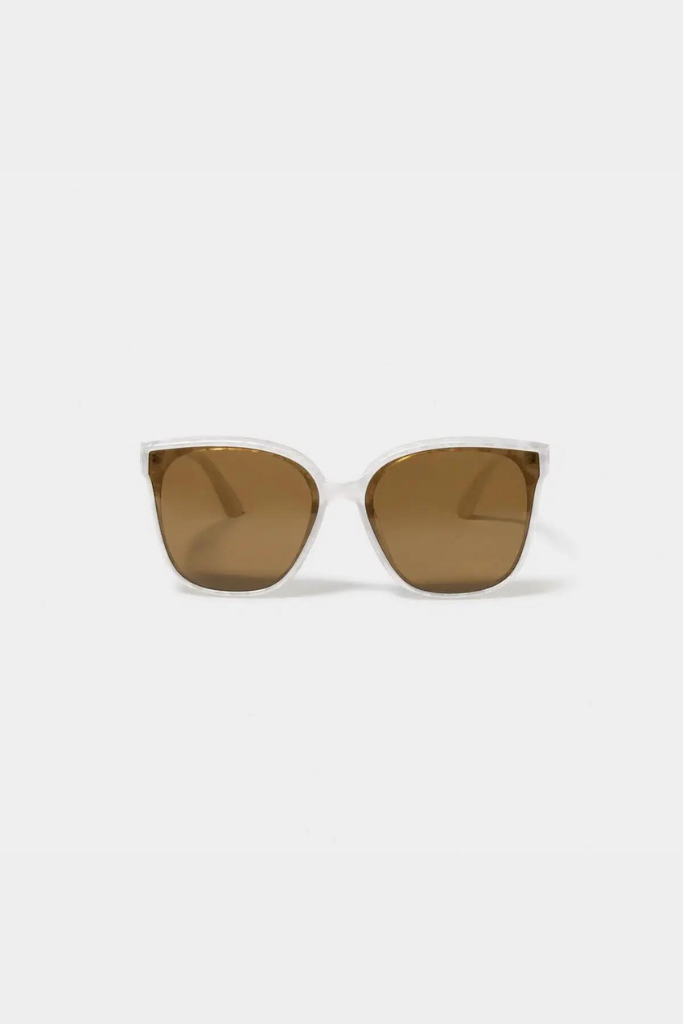 KL Savannah Sunglasses - White Marble