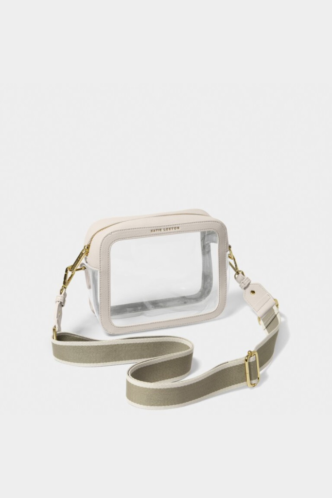 KL PVC Clear Bag - Off White