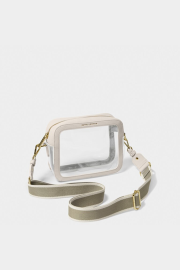 KL PVC Clear Bag - Off White