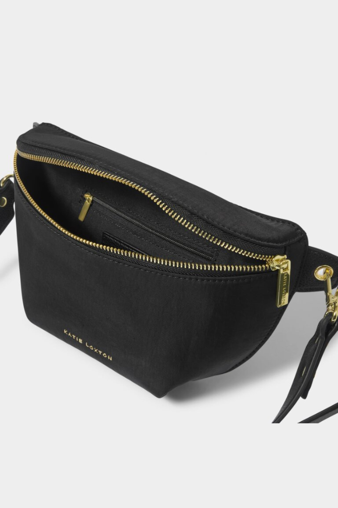 KL Nylon-Luxe Belt Bag - Black