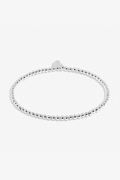 A Little Stacking Bead Bracelets - Silver