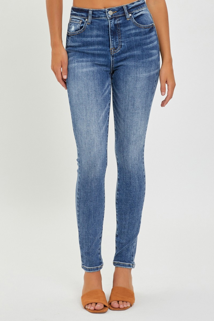 Promise Me This Skinny Jeans - Dark Wash