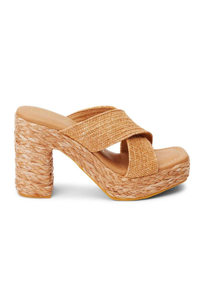 Matisse Caravan Platform Heel - Cognac