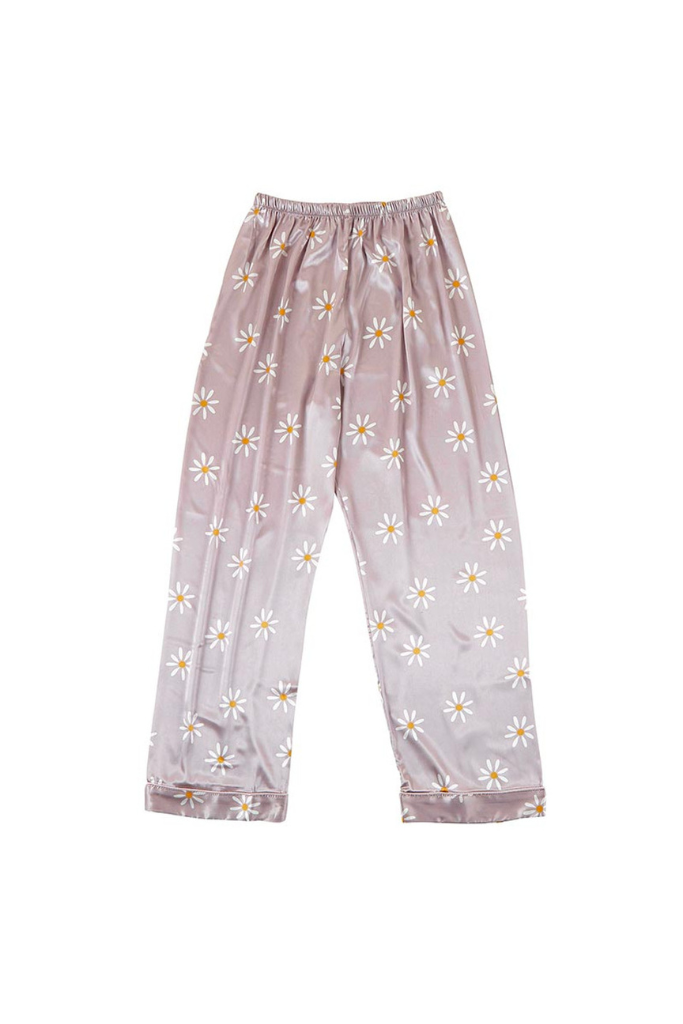 Delanie Long Sleeve Pajamas - Daisy