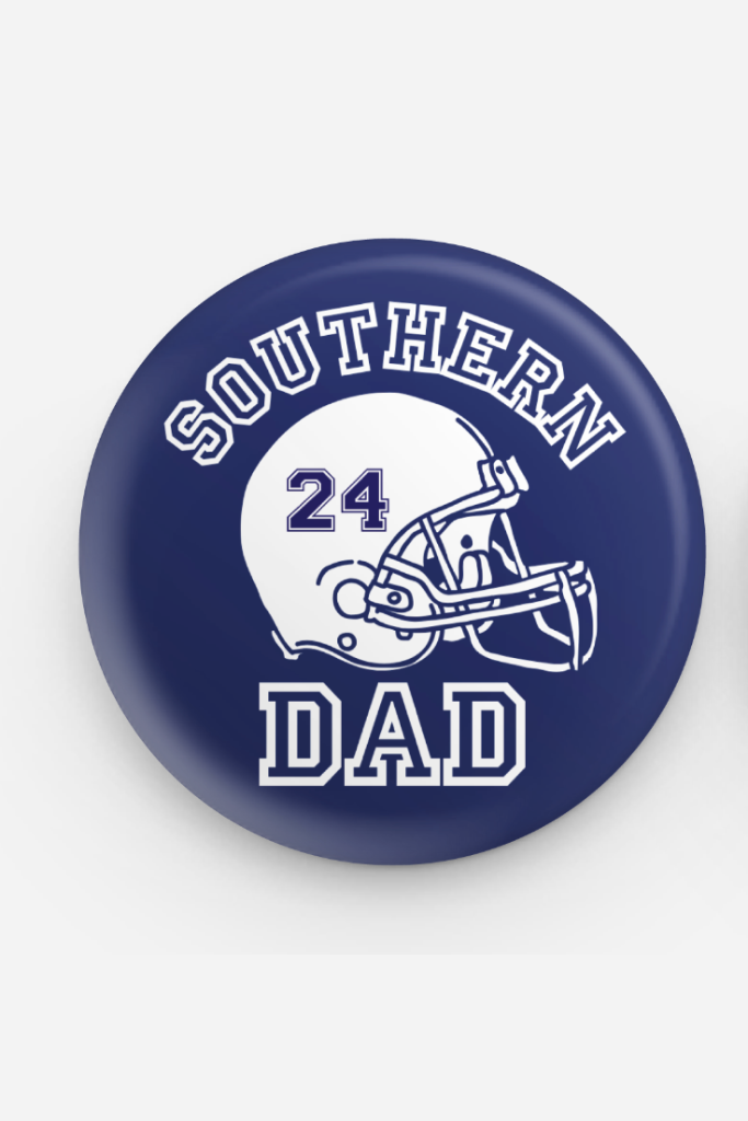 Southern Dad Button -