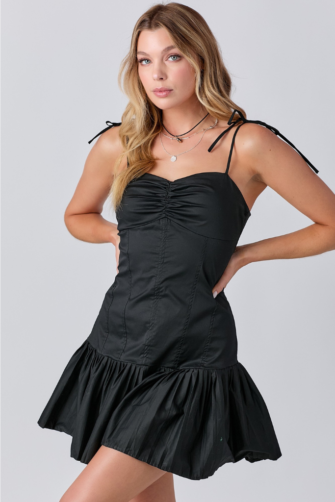 Vivid Vogue Dress - Black