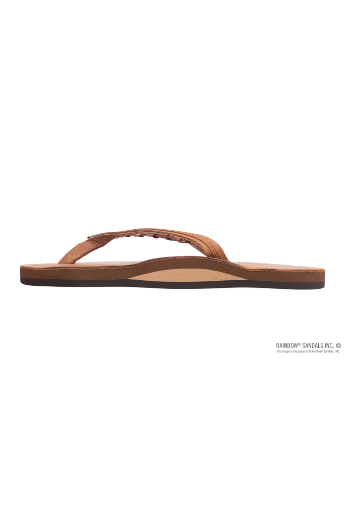 Rainbow Flirty Braidy Sandal- Classic Tan