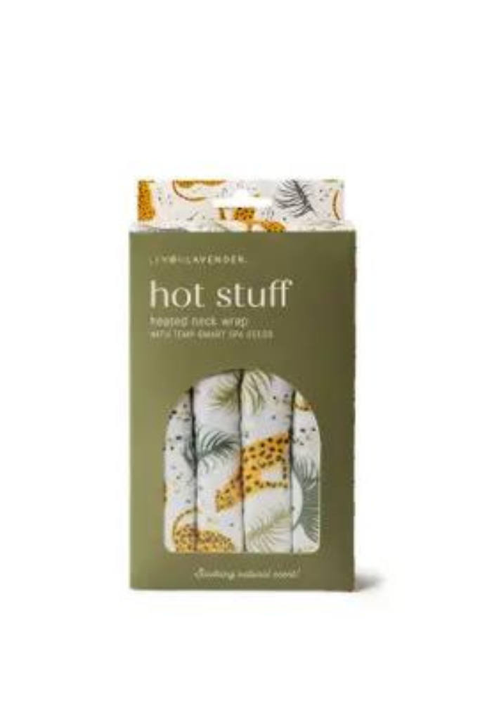 Lemon Lavender Hot Stuff Heated Neck Wrap -