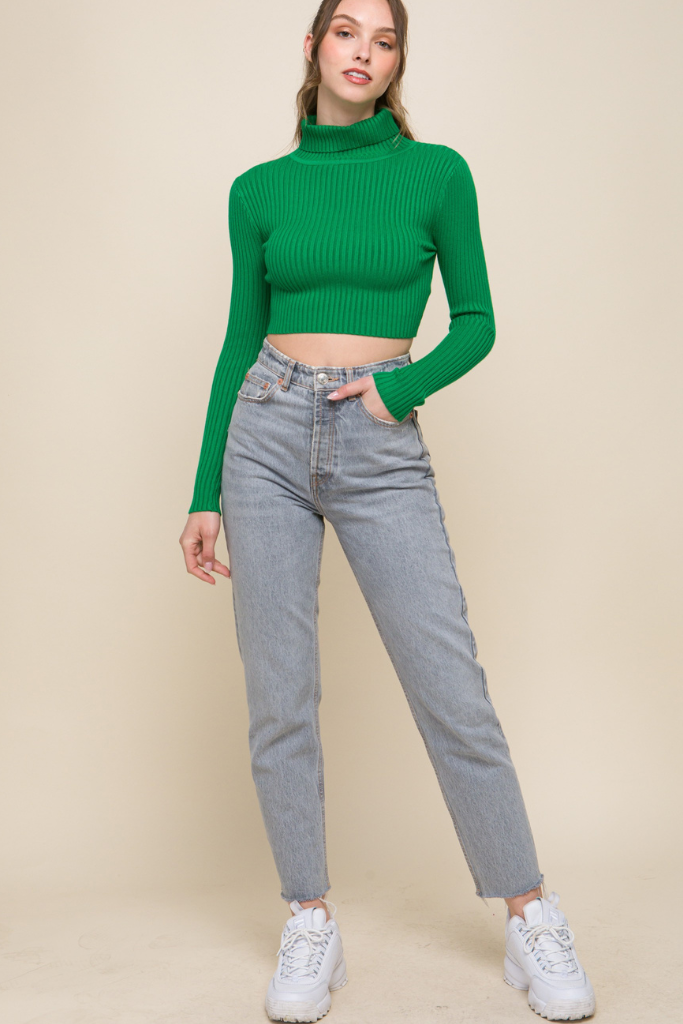 Unis Sweater- Kelly Green