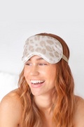 KITSCH Satin SLeep Eye Mask - Leopard