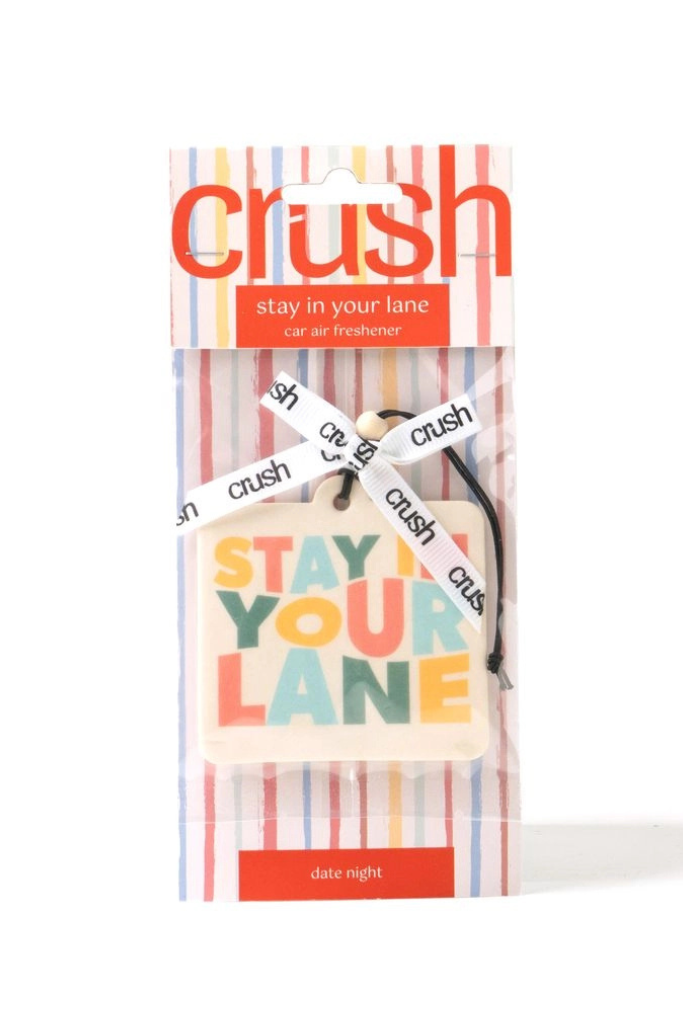 Stay In Your Lane Car Air Freshener -