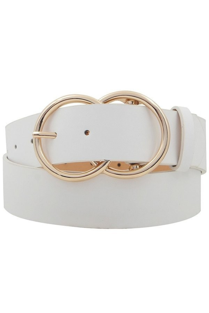 Take Me Home Belt - White