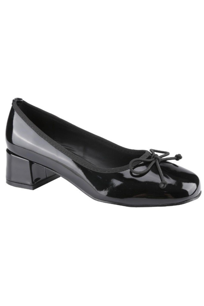 The Harley Bow Heel - Black