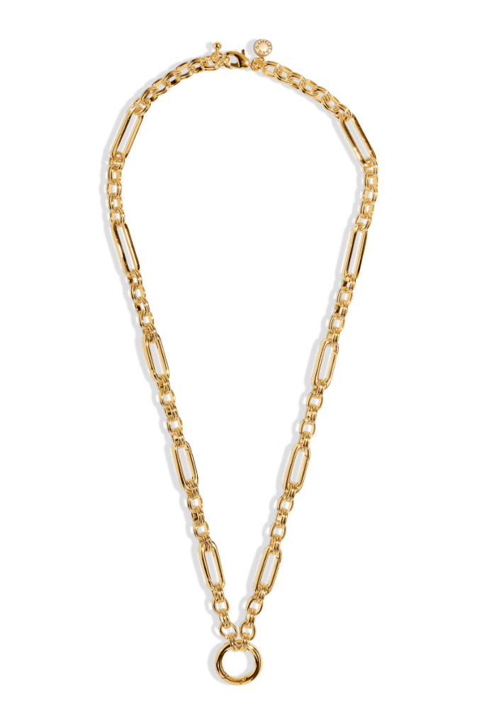 A Little Chunky Oval Chain Necklace -