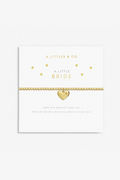 Bridal A Little "Bride" Bracelet- Gold