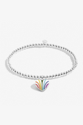 A Little "Love Is Love" Bracelet- Silver