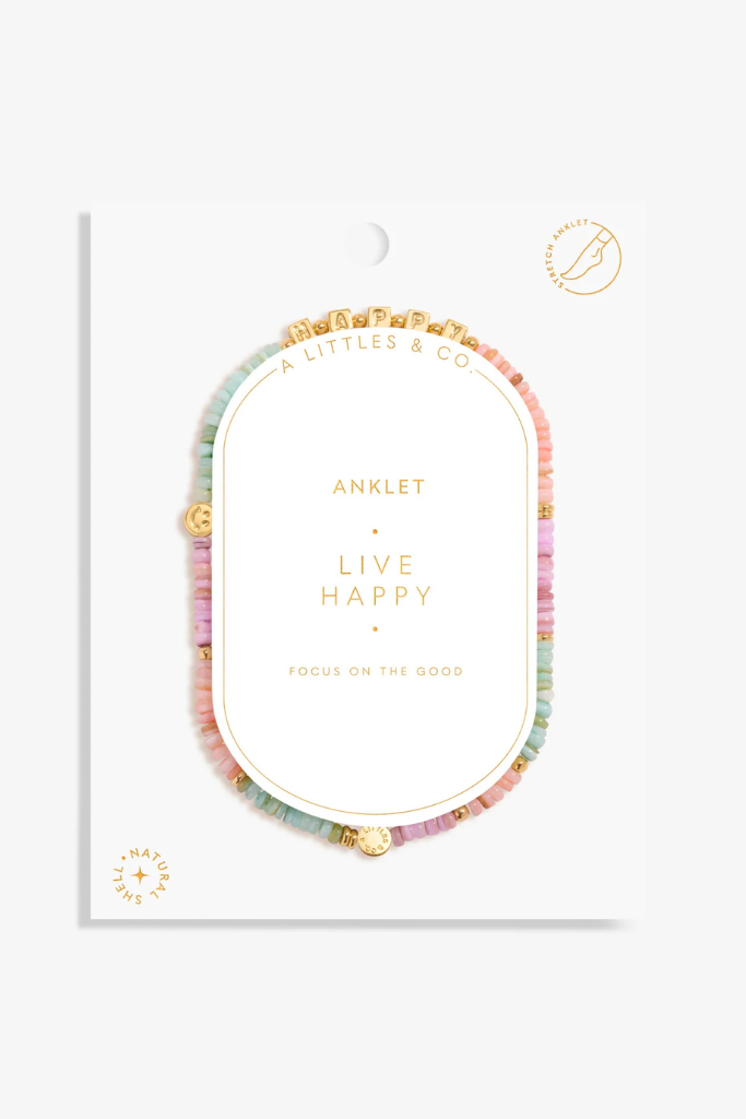 A Little&#039;s Happy Moment Anklet - Live Happy